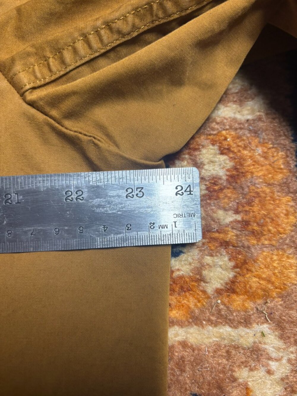 Alex Mill Work Jacket in Tobacco Large - Picture 6 of 6